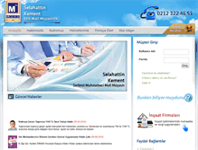 Tablet Screenshot of etikmalimusavirlik.com